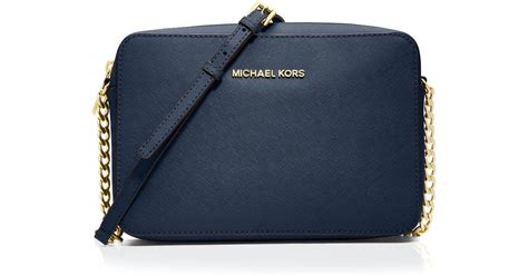 michael kors jet set handbags navy canada|Michael Kors jet set pouch.